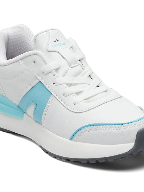 GLAMS White Women's Sneakers